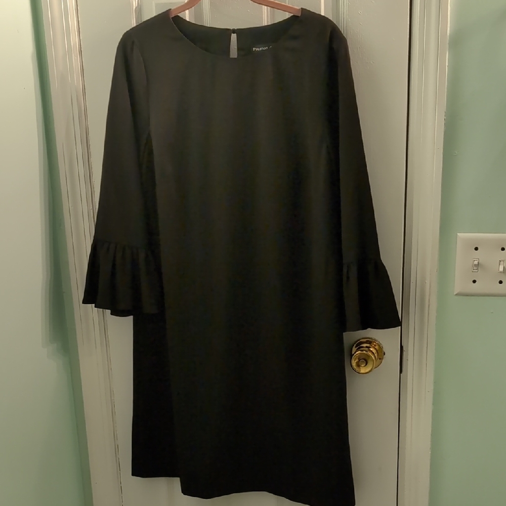 Preston & York Black Long Sleeve Dress